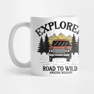 explore road to wild Mug